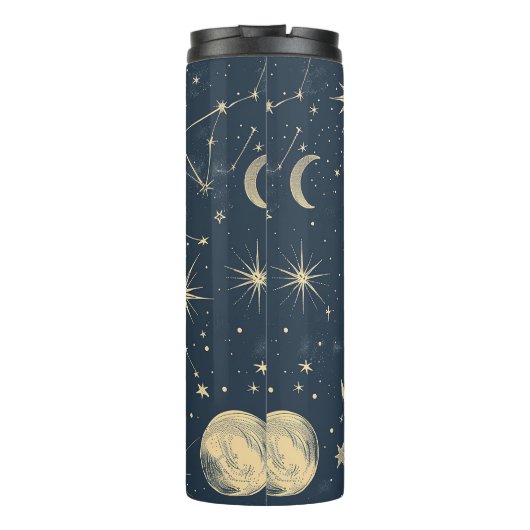 Celestial Constellation - Sterrennacht (2) Thermosbeker (Achterkant)