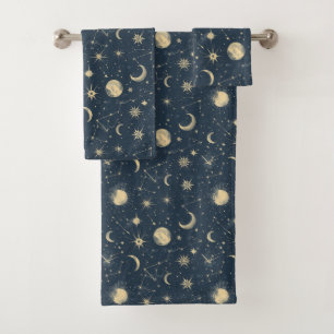 Celestial Constellation - Sterrennacht (3) Bad Handdoek