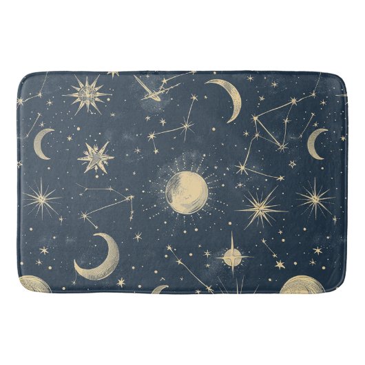 Celestial Constellation - Sterrennacht (3) Badmat (Voorkant)