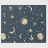 Celestial Constellation - Sterrennacht (3) Cadeaupapier (Vlak)