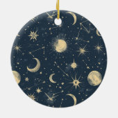Celestial Constellation - Sterrennacht (3) Keramisch Ornament (Achterkant)