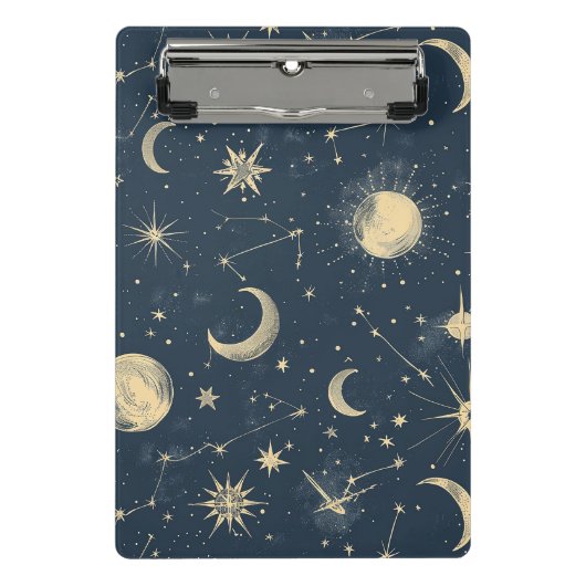 Celestial Constellation - Sterrennacht (3) Mini Klembord (Voorkant)