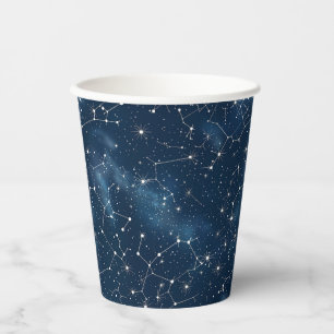 Celestial Constellation - Sterrennacht (3) Papieren Bekers