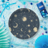 Celestial Constellation - Sterrennacht (3) Papieren Bordje (Feest)