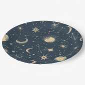 Celestial Constellation - Sterrennacht (3) Papieren Bordje (Gekanteld)