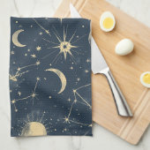 Celestial Constellation - Sterrennacht (3) Theedoek (Quarter Fold)