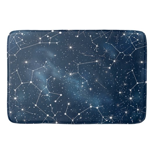 Celestial Constellation - Sterrennacht (4) Badmat (Voorkant)