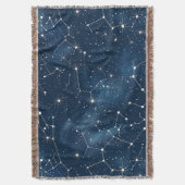 Celestial Constellation - Sterrennacht (4) Deken (Voorkant Verticaal)