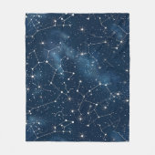 Celestial Constellation - Sterrennacht (4) Fleece Deken (Voorkant)