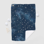 Celestial Constellation - Sterrennacht (4) Golfhanddoek (Insitu)