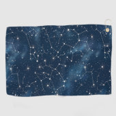 Celestial Constellation - Sterrennacht (4) Golfhanddoek (Horizontaal)