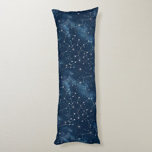 Celestial Constellation - Sterrennacht (4) Lichaamskussen (Achterkant (Verticaal))
