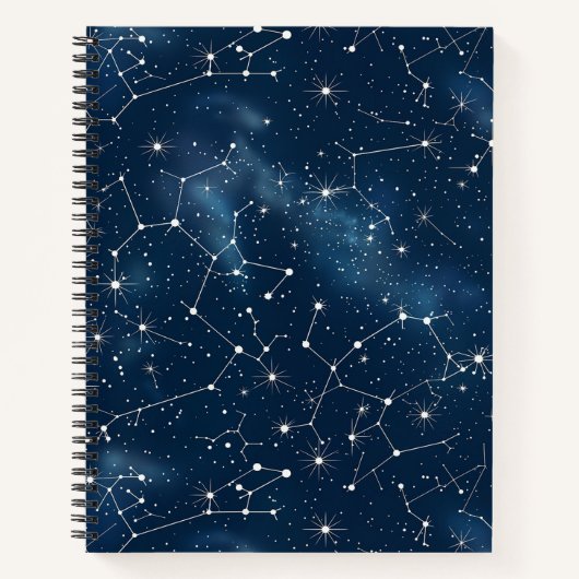 Celestial Constellation - Sterrennacht (4) Notitieboek (Voorkant)