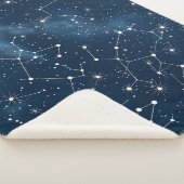 Celestial Constellation - Sterrennacht (4) Sherpa Deken (3/4)