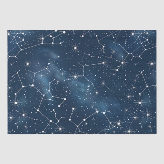 Celestial Constellation - Sterrennacht (4) Tissuepapier (Voorkant)