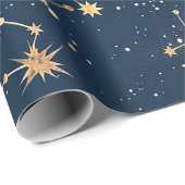 Celestial Constellation - Sterrennacht (5) Cadeaupapier (Rol Hoek)