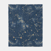 Celestial Constellation - Sterrennacht (5) Fleece Deken (Voorkant)