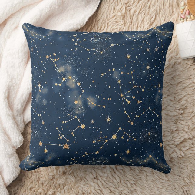 Celestial Constellation - Sterrennacht (5) Kussen (Deken)