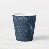 Celestial Constellation - Sterrennacht (5) Latte Mok (Voorkant)