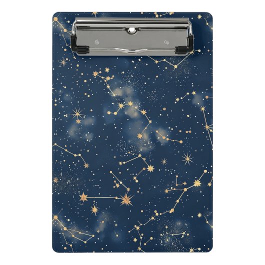 Celestial Constellation - Sterrennacht (5) Mini Klembord (Voorkant)
