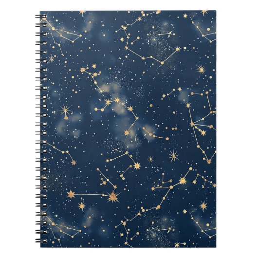 Celestial Constellation - Sterrennacht (5) Notitieboek (Voorkant)