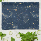 Celestial Constellation - Sterrennacht (5) Theedoek (Gevouwen)