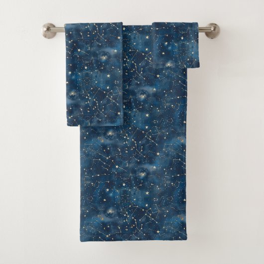 Celestial Constellation - Sterrennacht (6) Bad Handdoek (Insitu)