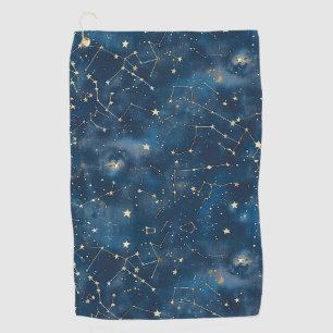 Celestial Constellation - Sterrennacht (6) Golfhanddoek