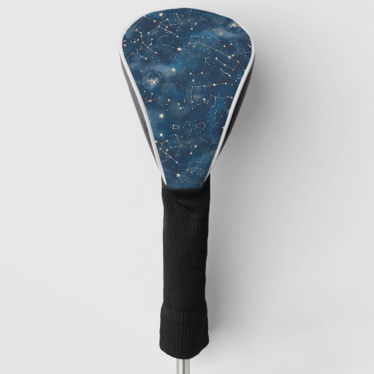 Celestial Constellation - Sterrennacht (6) Golfheadcover (Voorkant)