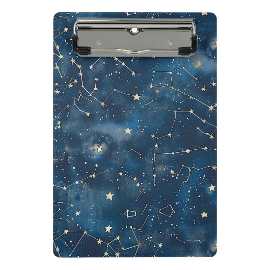 Celestial Constellation - Sterrennacht (6) Mini Klembord (Voorkant)