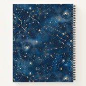 Celestial Constellation - Sterrennacht (6) Notitieboek (Achterkant)