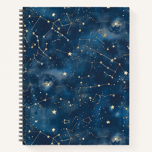 Celestial Constellation - Sterrennacht (6) Notitieboek (Voorkant)