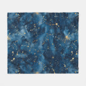 Celestial Constellation - Sterrennacht (7) Fleece Deken (Voorkant (Horizontaal))