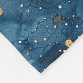 Celestial Constellation - Sterrennacht (7) Fleece Deken (Hoek)