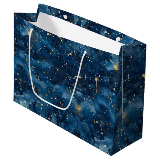 Celestial Constellation - Sterrennacht (7) Groot Cadeauzakje (Voorkant Gekanteld)