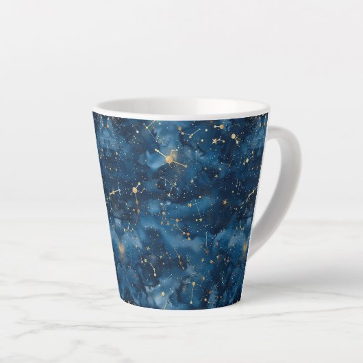 Celestial Constellation - Sterrennacht (7) Latte Mok (Rechterhoek)
