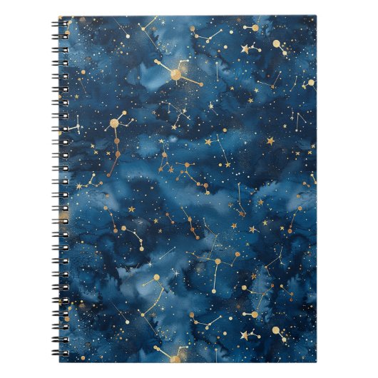 Celestial Constellation - Sterrennacht (7) Notitieboek (Voorkant)