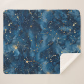 Celestial Constellation - Sterrennacht (7) Sherpa Deken (Voorkant (horizontaal))