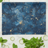 Celestial Constellation - Sterrennacht (7) Theedoek (Gevouwen)