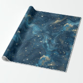 Celestial Constellation - Sterrennacht (8) Cadeaupapier (Uitgerold)