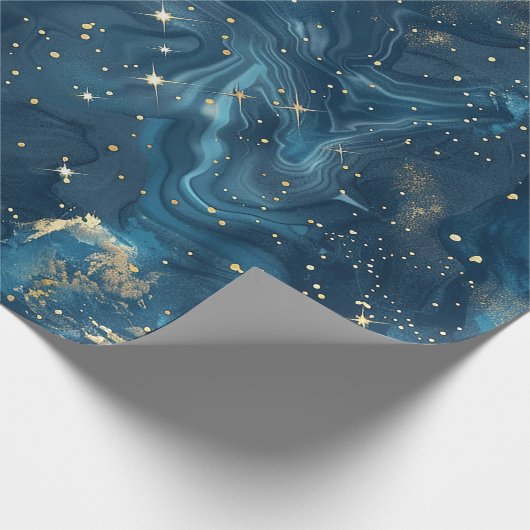 Celestial Constellation - Sterrennacht (8) Cadeaupapier (Hoek)