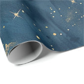 Celestial Constellation - Sterrennacht (8) Cadeaupapier (Rol Hoek)