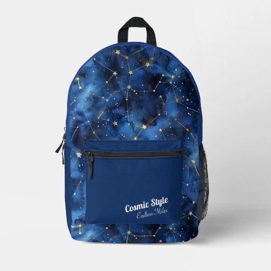 Celestial Constellations Rugzak - Kosmische Stijl (Voorkant)