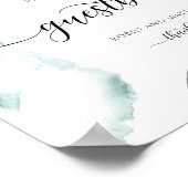 Celestial, Constellations, Starry Guestbook Sign. Poster (Hoek)