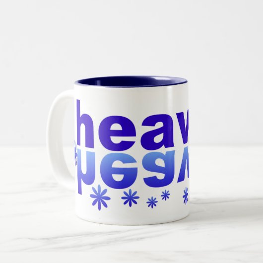 Celestial Cool Tweekleurige Koffiemok (Voorkant links)