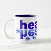 Celestial Cool Tweekleurige Koffiemok (Links)