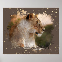 *~* Celestial Cosmic Art AP23 Artistieke LIONESS