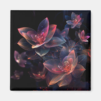 Celestial Cosmic Lotus Bloom Magneet