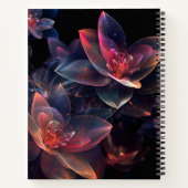 Celestial Cosmic Lotus Bloom Notitieboek (Achterkant)