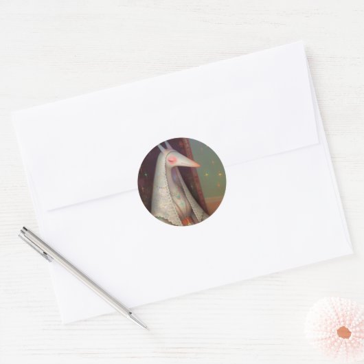 Celestial Creature Ronde Sticker (Envelop)